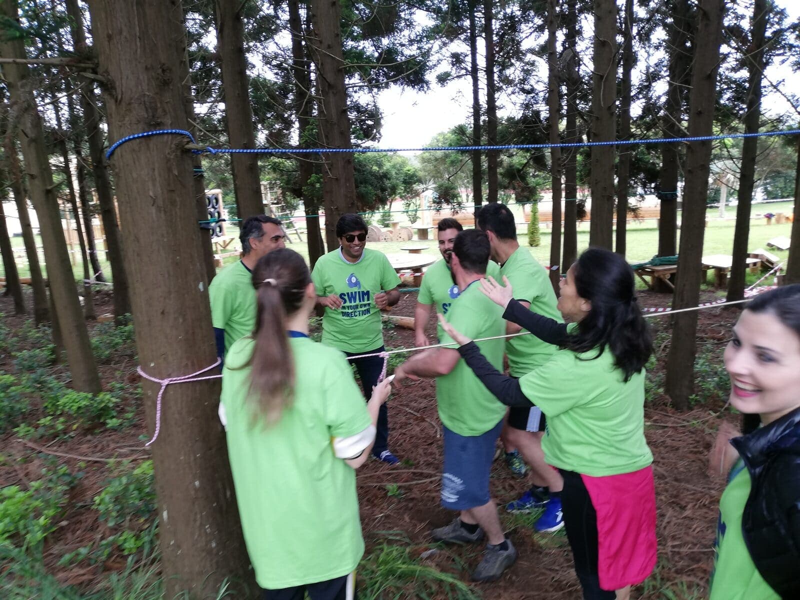 Sessão de Outdoor Training